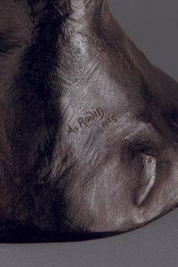 Detalhe do Estudo para Polifemo, 1880 fundido em bronze de 1970